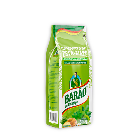 Erva mate barao 500g seleção