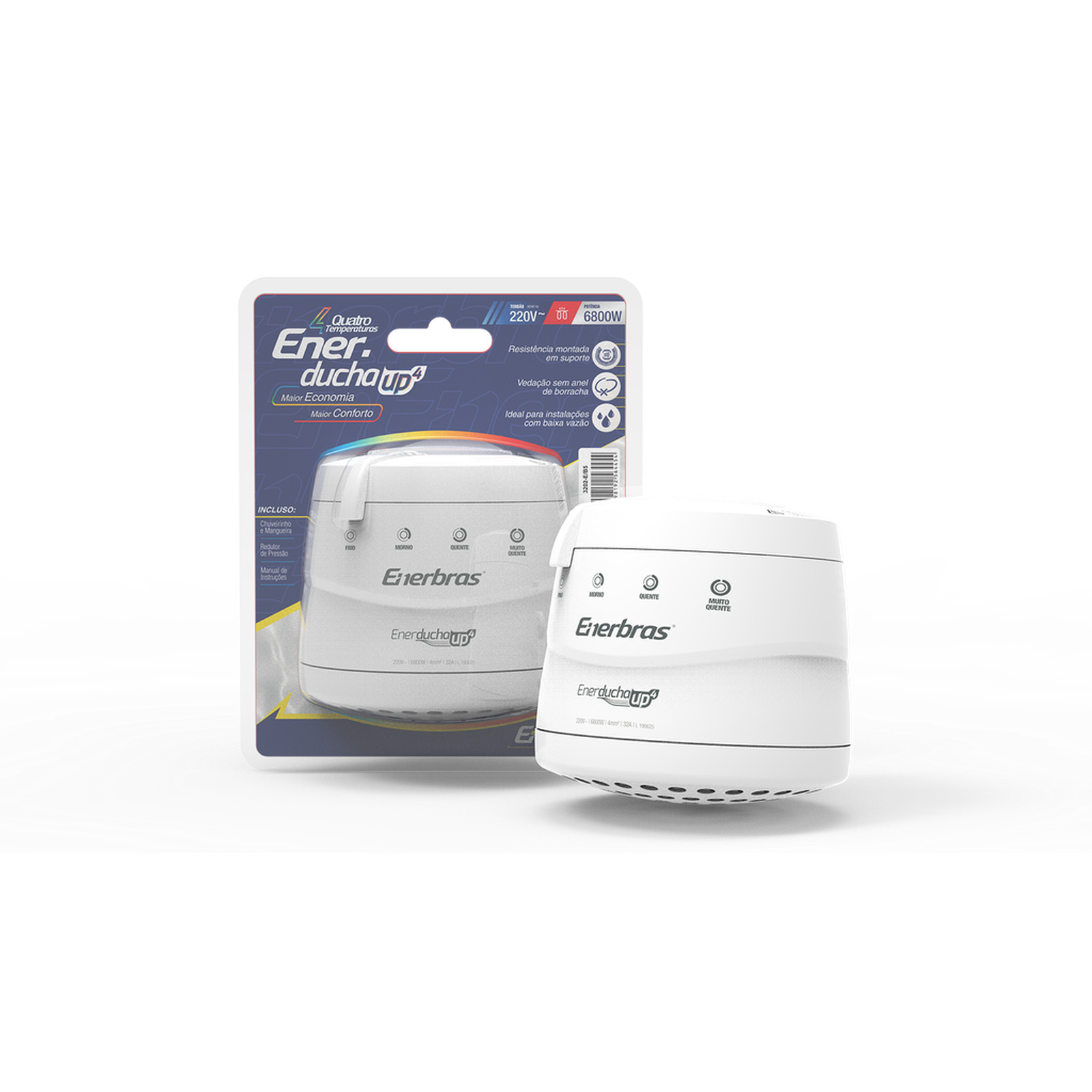 Ducha Enerducha Enebras UP Branca 6800/220V