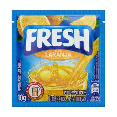 SUCO PO FRESH 10GR LARANJA