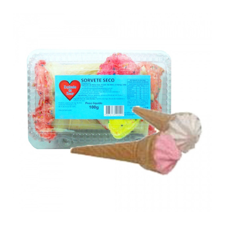 SORVETE SECO EXPLOSAO DE AMOR 100G