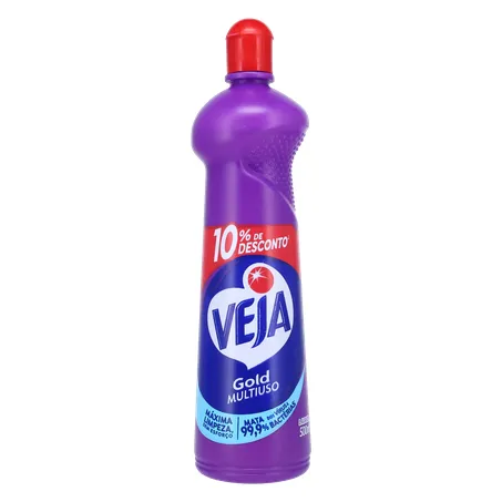 LIMPADOR MULTIUSO VEJA LAVANDA E ÁLCOOL 500ML 10% DE DESCONTO 360-0