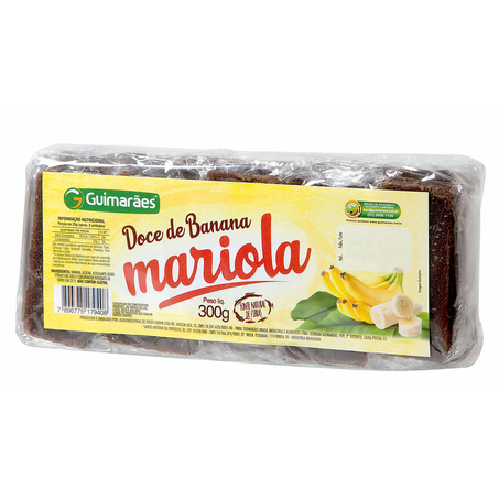 MARIOLA BANANA GUIMARÃES 300G