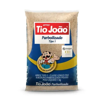 Tio João Arroz Parbolizado Tipo1 1Kg