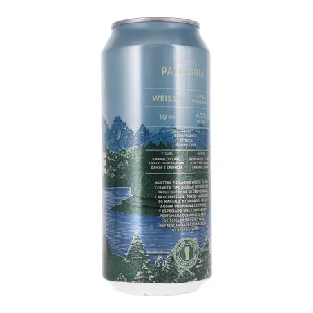 CERVEJA WEISSE NACIONAL PATAGONIA 473ML 360-12