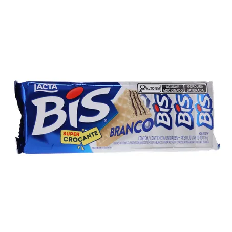 Chocolate Wafer Bis Lacta Branco 100,8g 360-35