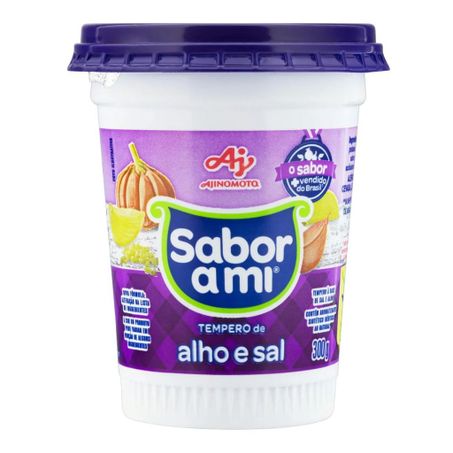Tempero de Alho e Sal Sabor A Mi Pote 300gr