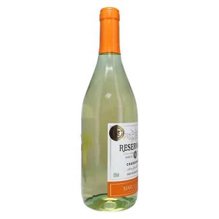 Vinho Brasileiro Branco Meio Seco Marcus James Chardonnay Serra Gaúcha Garrafa 750ml 360-30