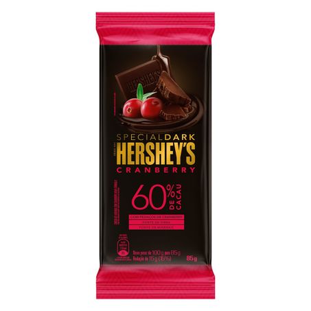 Chocolate hersheys dark cranberry 85gr
