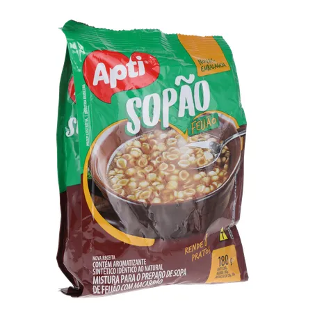 Sopão Apti Feijão com Macarrão Pacote 180gr 360-33