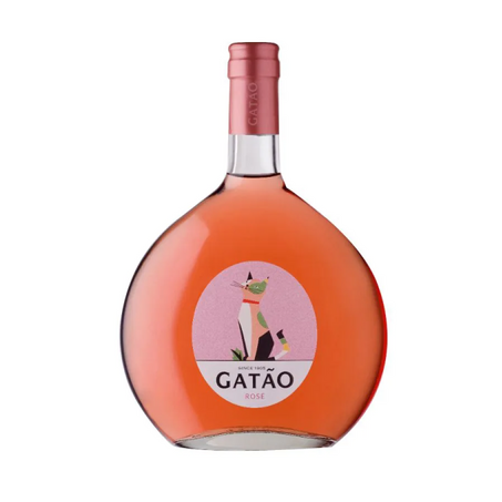 Vinho português gatão rosé cantil 750ml