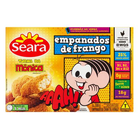 EMPANADO DE FRANGO TURMA DA MÔNICA SEARA