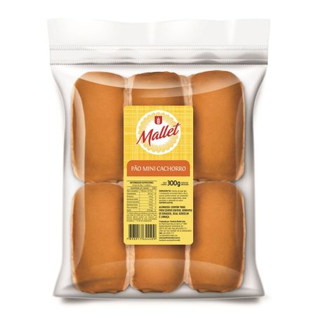 Pao mini cachorro mallet 300g