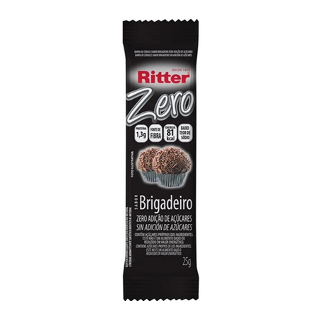 BARRA CEREAL RITTER BRIGADEIRO ZERO 25G