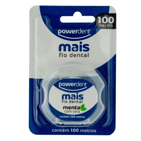 Fio dental powerdent light 100mt