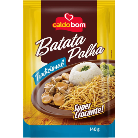 Batata palha caldo bom 100g tradicional