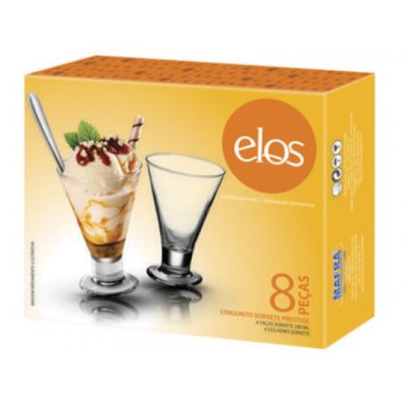 CONJUNTO SORVETE PRESTIGE 8PCS