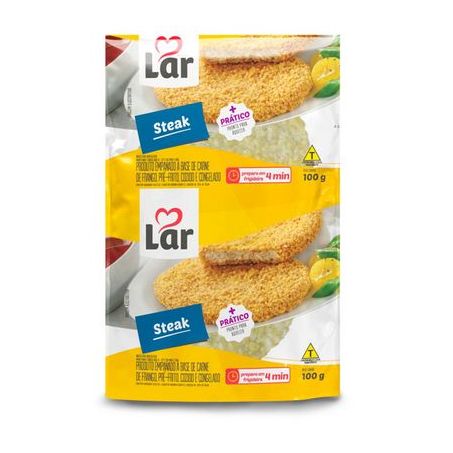 STEAK DE FRANGO LAR 100G