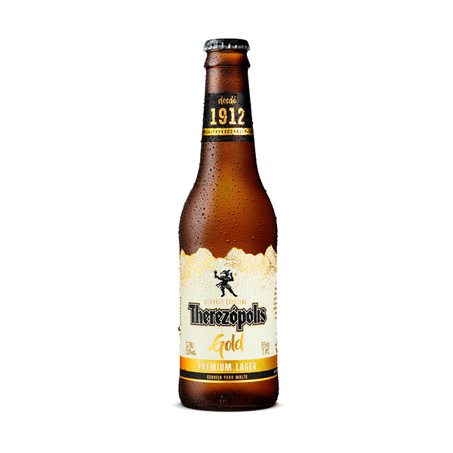 CERVEJA LAGER GOLD THEREZOPOLIS 355ML