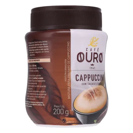 Café ouro cappuccino 200g 360-32