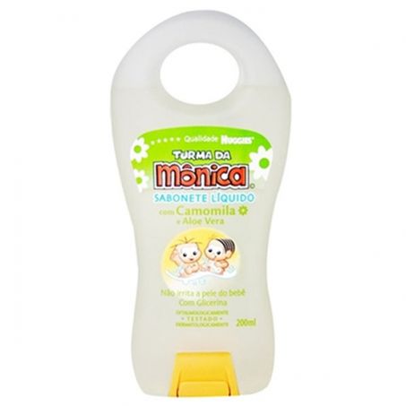 Sab liq huggies turma da monica camomila 200ml