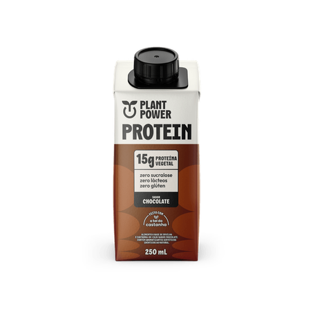 SHAKE PROTEIN CHOCOLATE 250ML - PLANT POWER