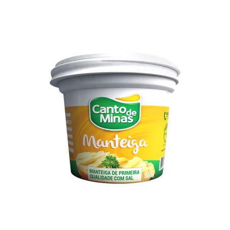 MANTEIGA LEITE CANTO DE MINAS COM SAL 500G