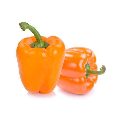 Pimentão laranja Aprox. 300g a Un