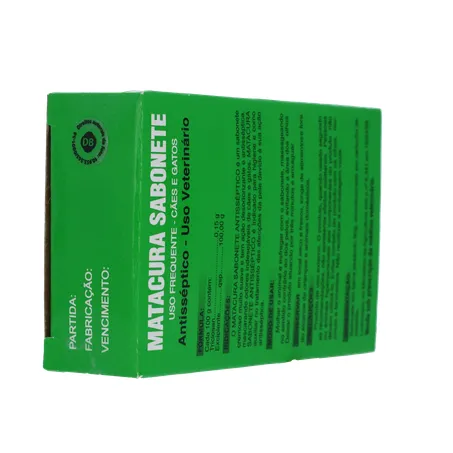 Sabonete Antisséptico para Animais Matacura 90G 360-13