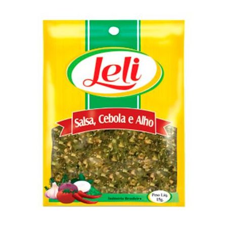 SALSA, CEBOLA E ALHO LELI 15G
