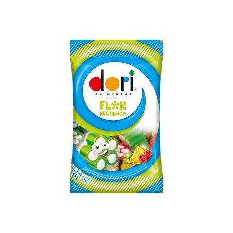 Dori regaliz flor recheada 15g
