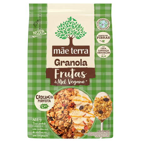 Granola Mãe Terra Frutas E Mel 800G 360-7