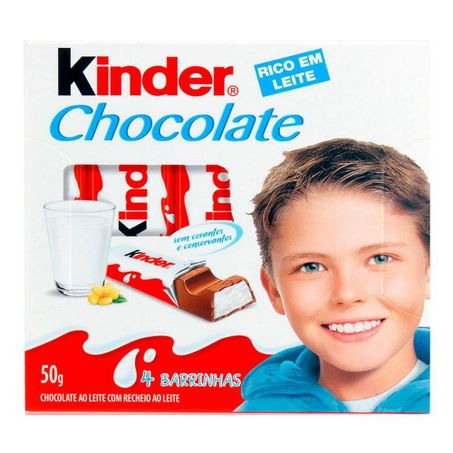 CHOCOLATE AO LEITE KINDER