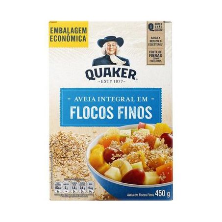 Aveia Quaker Flocos Finos Caixa 450G 360-1