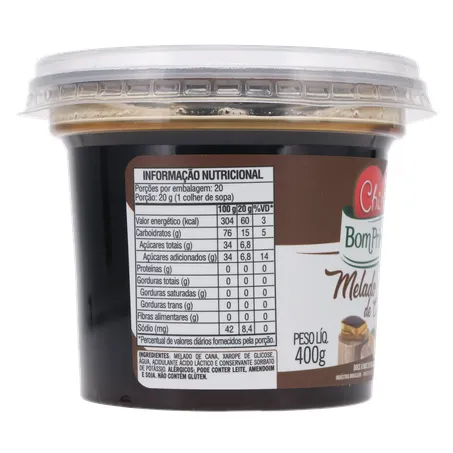 Melado de Cana Bom Princípio Pote 400gr 360-29