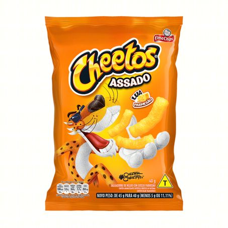 SALGADINHO DE MILHO LUA PARMESÃO ELMA CHIPS CHEETOS 40G