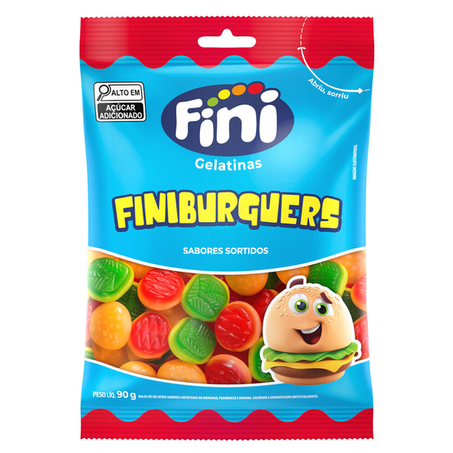BALA FINI GELATINA FINIBURGUERS 90G