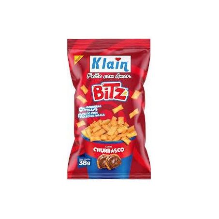 SALGADINHO KLAIN BITZ CHURRASCO 38G