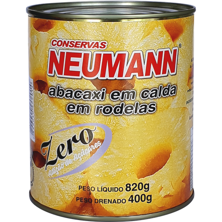 Abacaxi em calda neumann zero rodelas 40