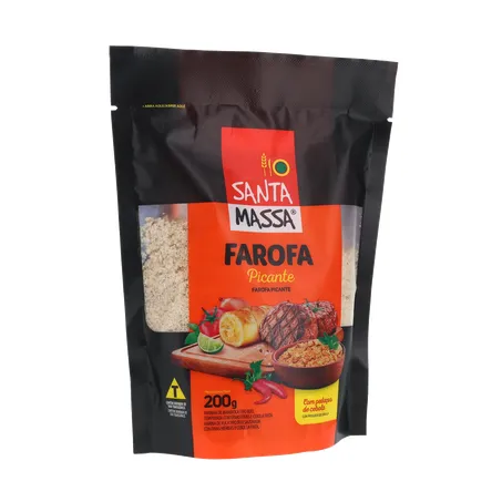 FAROFA SANTA MASSA PICANTE 200G 360-34