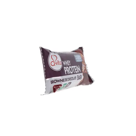 BARRA WHEY PROTEIN Q-VITA BROWNIE DE CHOCOLATE ZERO ADIÇÃO DE AÇÚCAR 36G 360-29