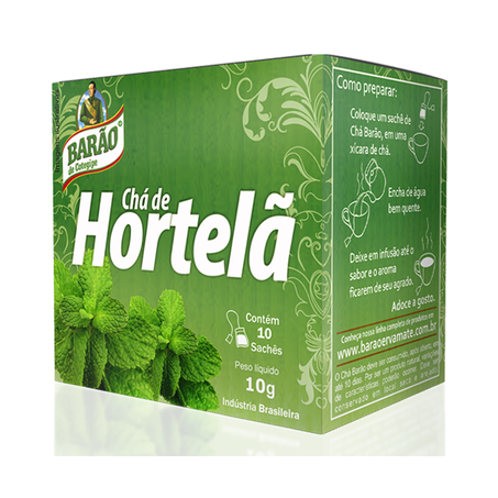 CHÁ BARÃO HORTELÃ 10G