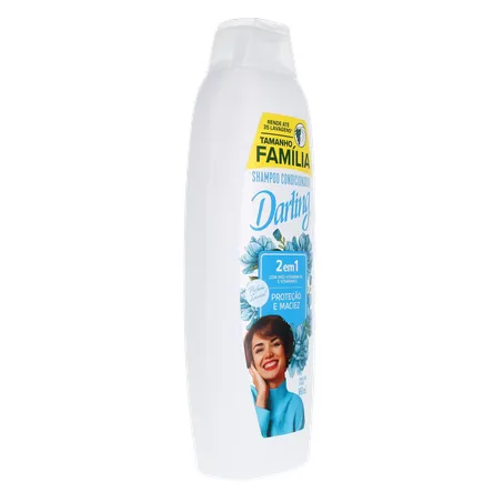 Shampoo 2 em 1 Original Darling Frasco 650ml Tamanho Família 360-31
