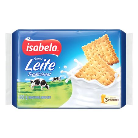 BISCOITO LEITE TRADICIONAL ISABELA