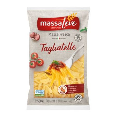 MASSA MASSALEVE TALHARIM 500G