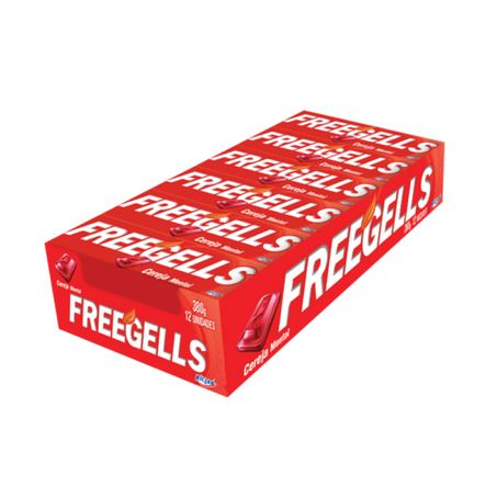 Drops freegells c/12 cereja*