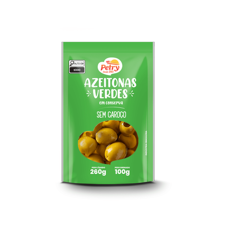 AZEITONA PETRY S/CAROCO 100G