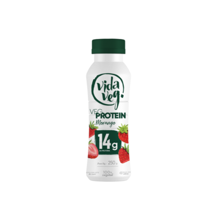 Bebida Vegprotein Vida Veg Morango 250G