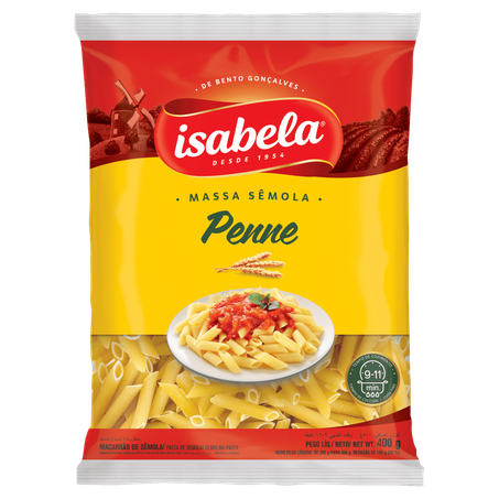 Massa isabela bom gosto penne 400g