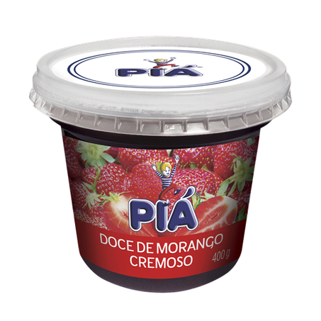 DOCE DE FRUTA PIA MORANGO 400G