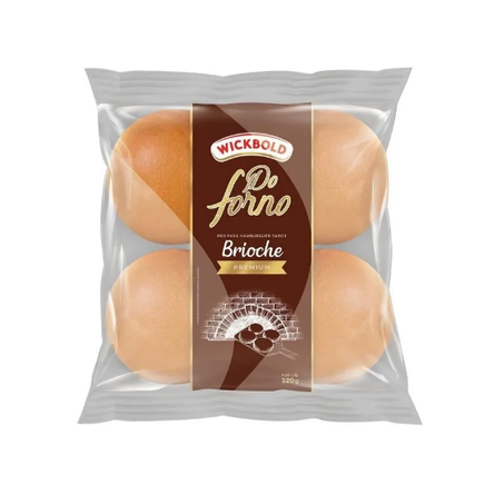 Pao forno brioche wickbold 450g